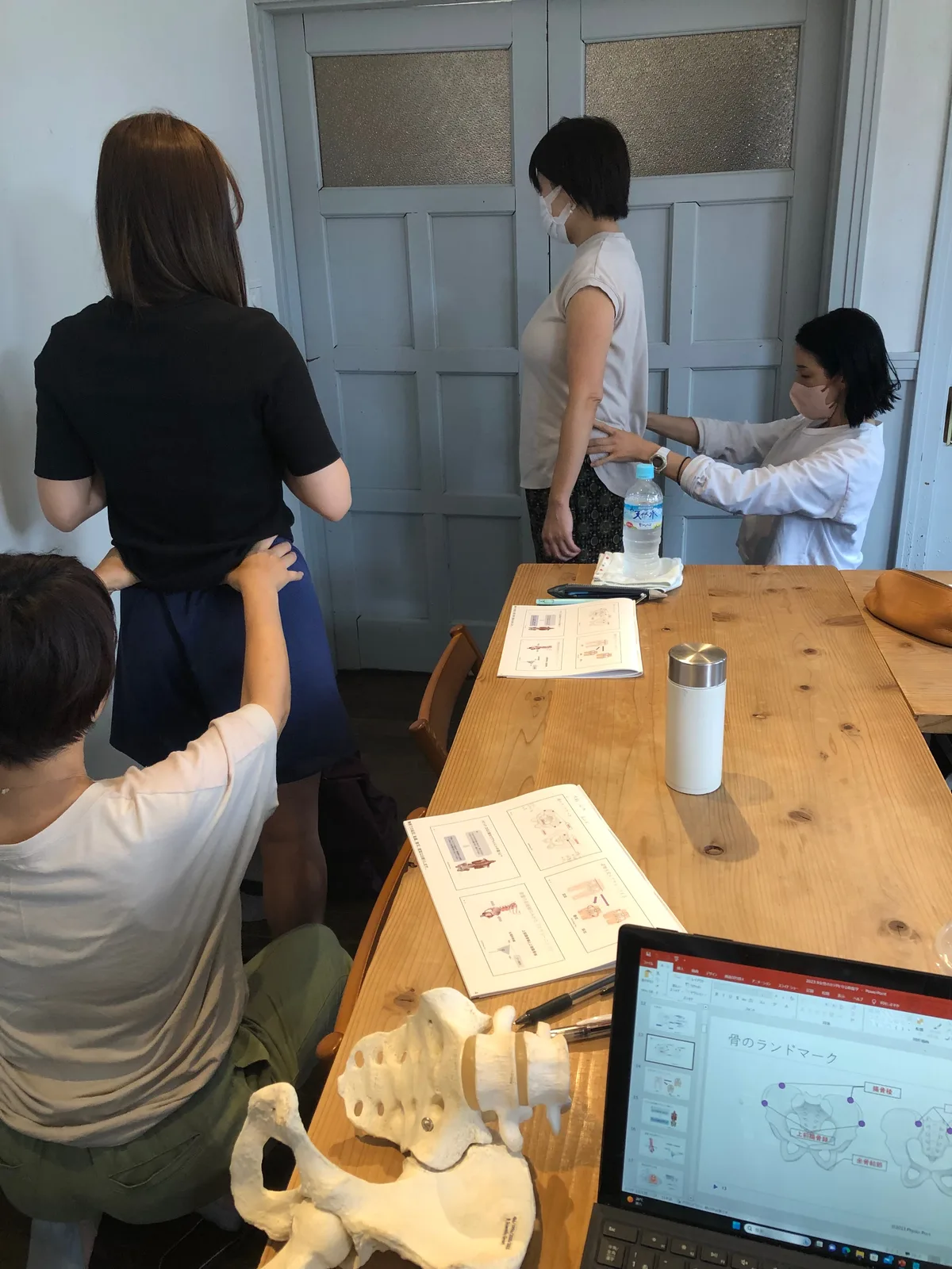 対面実技フォロー会の様子